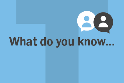 picture that reads what do you know